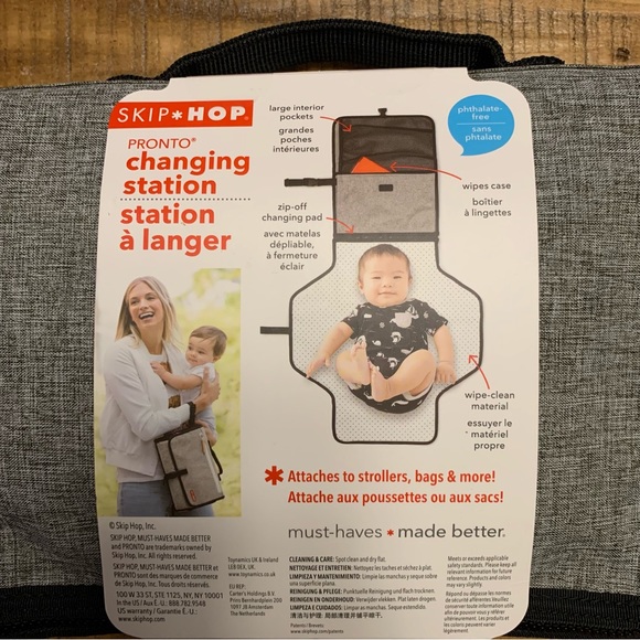 Skip Hop Pronto Baby Changing Station & Diaper Clutch - Picture 3 of 6